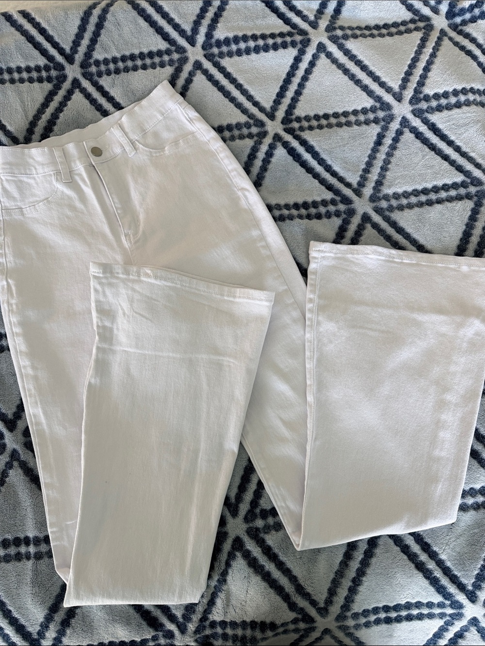 SHEIN White Cotton Pants